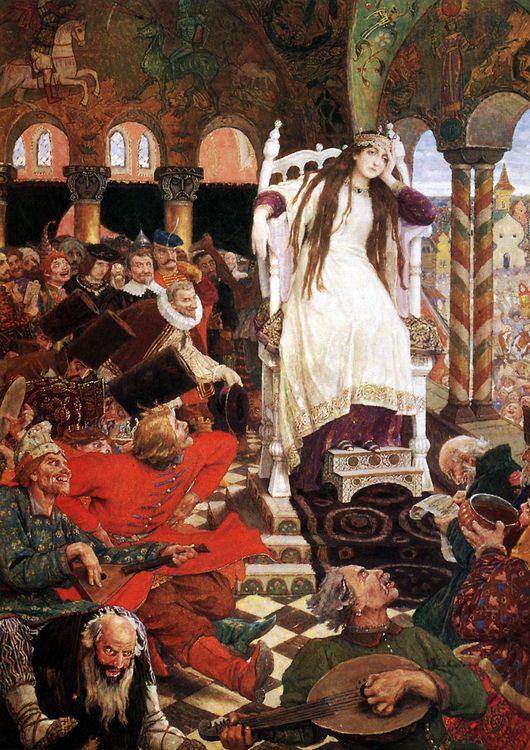 Марго Леонова Царевна Несмеяна Васнецов